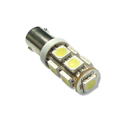 Лампа светодиодная H6W PL-BA9S-9-5050